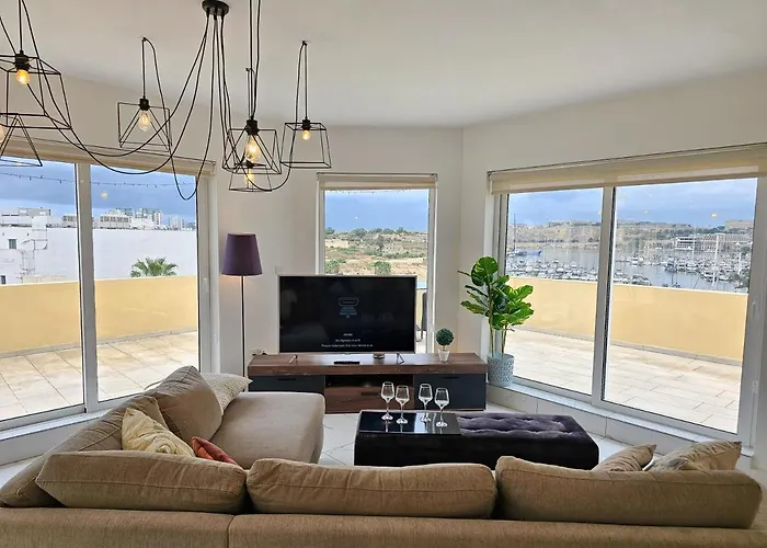 Mive Luxury Sea View Penthouse Gzira
